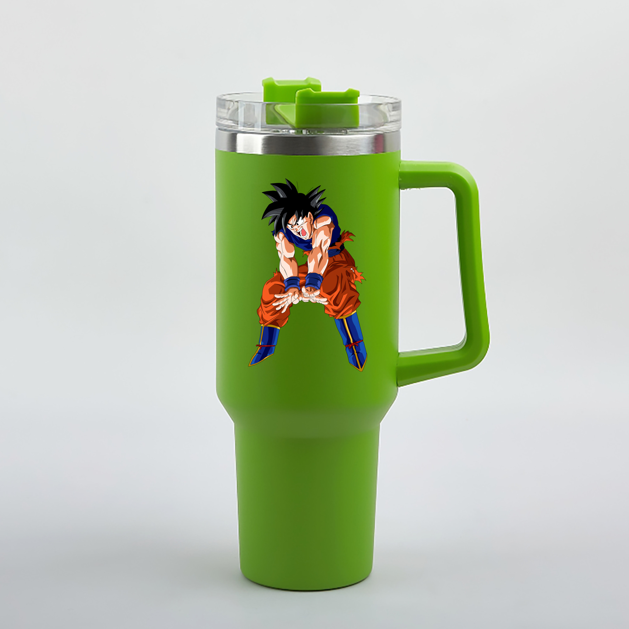 （画像用） ドラゴンボール 孫悟空（そん ごくう）Son Goku カカロット DRAGON BALL Kakarotto 1200mL車用タンブラー（カラープリント）